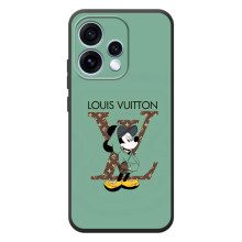 Чехлы Луи Витон для OPPO Reno 15 (AlphaPrint - LOUIS VUITTON) (Микки Маус LV)