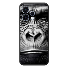 Чохли з Горилою на 

OPPO Рено 15 – Чорна мавпа