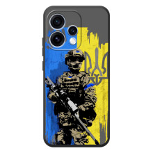 Чехлы с картинкой ЗСУ для OPPO Reno 15 (AlphaPrint) (АРТ солдат)