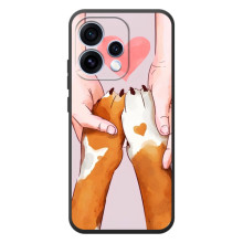 Чехлы с собаками для OPPO Reno 15 (VPrint) – Любовь к собакам