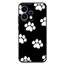 Чехлы с собаками для OPPO Reno 15 (VPrint) – Следы собаки