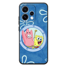 Чохол Губка Боб для 

OPPO Рeno 15 (В ілюмінаторі)