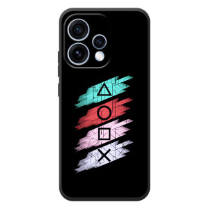 Чехол КИБЕРСПОРТ для OPPO Reno 15 – Значки Sony