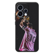 Чохол Мессі футболіст для OPPO Reno 15 – Мессі з кубком