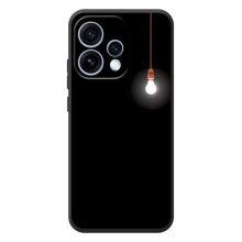 Чохол з картинками на чорному фоні для OPPO Reno 15