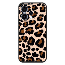 Чохол з леопардовим принтом на OPPO Reno 15 (Леопардовий принт)