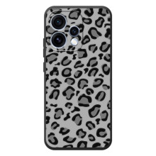 Чохол з леопардовим принтом на OPPO Reno 15 (Темний леопард)