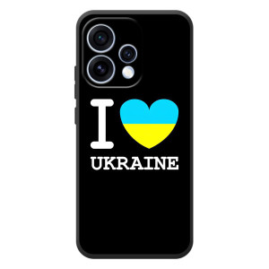 Чехол с Украинской символикой на                 Оक्षा Рено 15 – I Love Ukraine