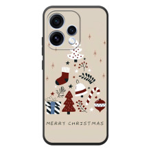 Чохол Санта Клаус для OPPO Reno 15 – Merry Christmas