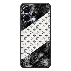 Чехол Стиль Louis Vuitton на OPPO Reno 15 – LV на белом