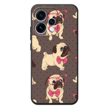Чохол (ТПУ) Милі песики для OPPO Reno 15 – Песик Мопсікі