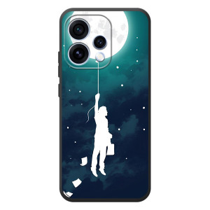 Чехол (ТПУ) с планетами на OPPO Reno 15 – To The moon