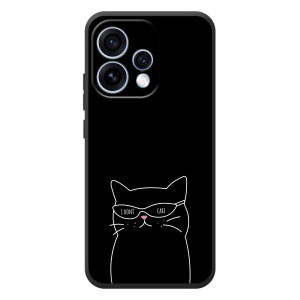 Чехол с рисунком кот на OPPO Reno 15