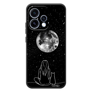 Чехол с рисунком кот на OPPO Reno 15
