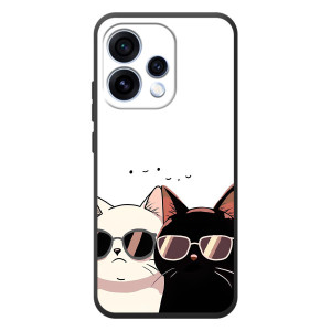 Чехол с рисунком кот на OPPO Reno 15