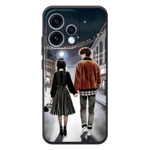 Чехол с дизайном Венздей 2 на OPPO Reno 15 – Уэнсдей и Тайлер