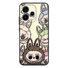 Чохол з Лабубу на OPPO Reno 15 (Колаж Лабубу)