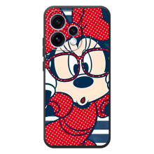 Эксклюзивный чехол для OPPO Reno 15 (AlphaPrint - Мультяшные) (Маус в очках)