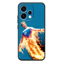 Чехол с принтом Фантастическая четверка для OPPO Reno 15 – Человек-Факел