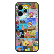 Силіконовий чохол Спанч Боб на 

OPPO Рено 15 – Комікси Спанч Боб