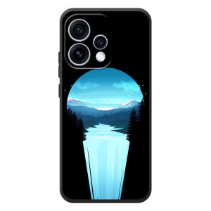 Летний Чехол на OPPO Reno 15 – Синий Водопад