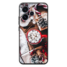 Рождественские, Праздничные Чехлы для 

OPPO Ренo 15 
 (Рождественская атмосфера)