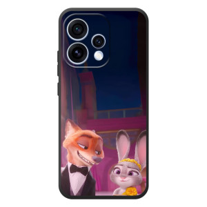 Силиконовый чехол с принтом Зоотрополіс для OPPO Reno 15 – Главные герои