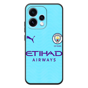 Силиконовые Чехлы принт Футбол на OPPO Reno 15 – Man City