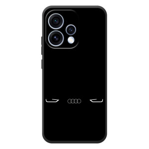 Силіконовий бампер з картинкою машини на OPPO Reno 15 – Сілует Audi