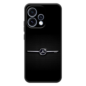 Силіконовий бампер з картинкою машини на OPPO Reno 15 – Mercedes