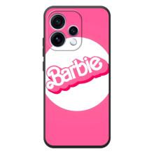 Силіконовый Чохол Барбі фільм на OPPO Reno 15 (Лого Барбі)