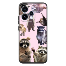 Силіконовий Чохол з Энотами  на OPPO Reno 15 – Смішні Єноти