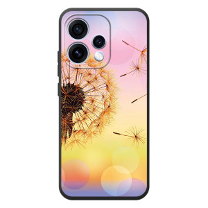 Силиконовый Чехол с одуванчиками на OPPO Reno 15 – Цветок-одуванчик