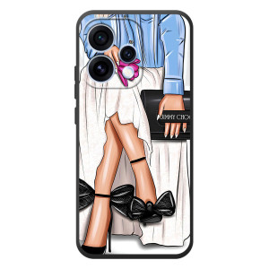 Силіконовый Чохол на OPPO Reno 15 з картинкой Модных девушек (Мода)