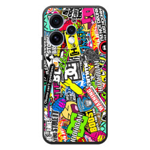 Яскраві Чохли з принтами для OPPO Reno 15 – Різне стікери