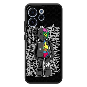 Чехлы для OPPO Reno 15F - Bearbrick Louis Vuitton (PREMIUMPrint)