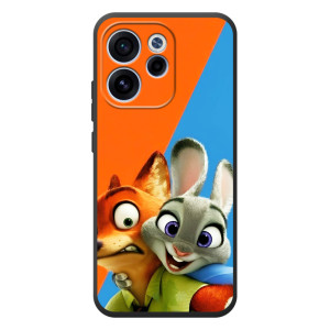 Чехлы ЗВЕРОПОЛИС для OPPO Reno 15F (Ник и Хопс)