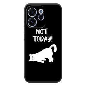 Бампер с изображением Котиков для OPPO Рено 15F (Not Today)
