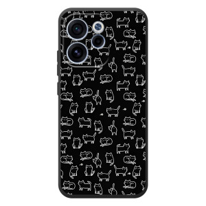 Чохол з принтом для OPPO Reno 15F (AlphaPrint) Модні коти