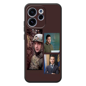 Чехол для OPPO Reno 15F (AlphaPrint - с принтом Зеленского)