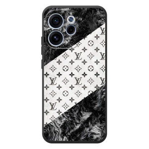 Чехол Стиль Louis Vuitton на OPPO Reno 15F (LV на белом)