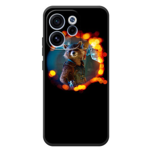 Чехол Супергерои Марвел на OPPO Рено 15F – Енот Ракета