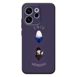 Чехлы Венсдей на OPPO Reno 15F Уэнсдей (AlphaPrint)