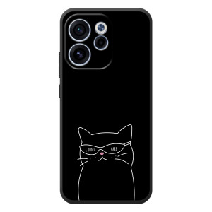 Чехол с рисунком кот на OPPO Reno 15F