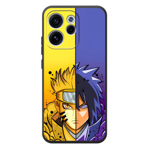Купить Чехлы на телефон с принтом Anime для OPPO Reno 15F (Naruto Vs Sasuke)