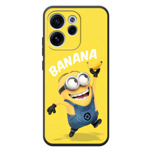 Мультяшный принт на Чехол для OPPO Рено 15F (Banana)
