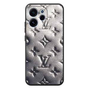 Текстурный Чехол Louis Vuitton для OPPO Рено 15F (Бежевый ЛВ)