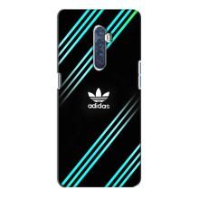 Чохли Адидас для Oppo Reno 2 (AlphaPrint) (Адідас з полосами)