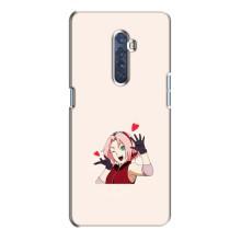 Чехлы Персонажи Аниме Наруто для Oppo Reno 2 (AlphaPrint)