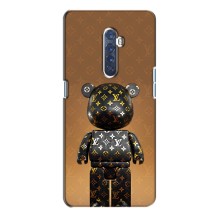 Чохли для Oppo Reno 2 - Bearbrick Louis Vuitton (PREMIUMPrint)